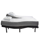Ghostbed by Nature's Sleep 28 cm (11 in.) Gel Memory Foam Mattress with Adjustable Base