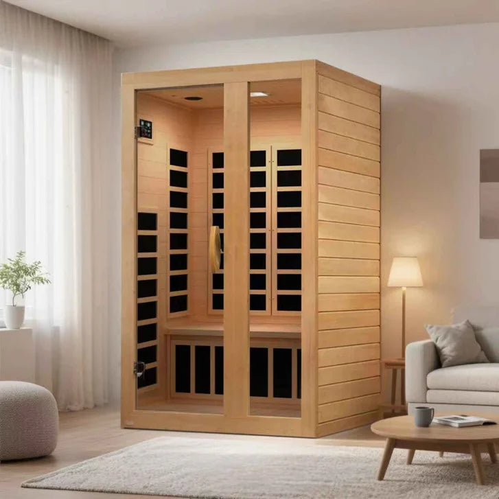 Dynamic Saunas Serena 2-person Low EMF FAR Infrared Sauna
