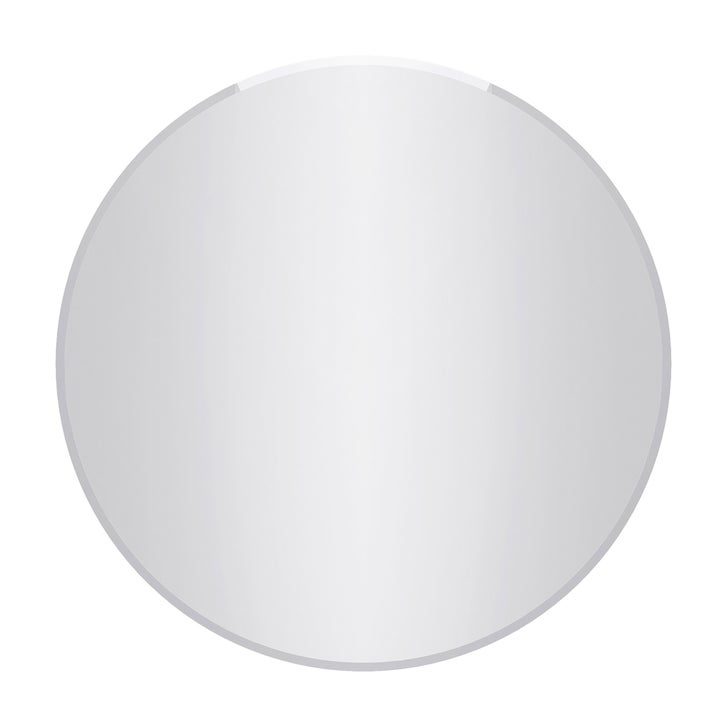 Appollo Avia Modern 76.2 cm (30 in.) Round Frameless Beveled Mirror