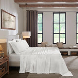River Park Estate Luxury Egyptian Cotton Sateen 500 Thread Count Sheet Set