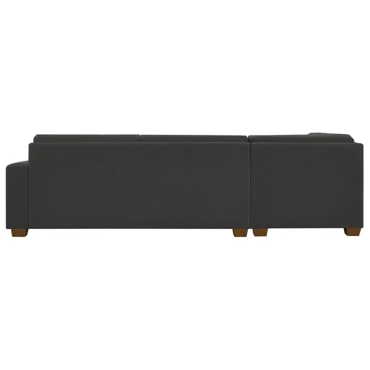 Thomasville Miles 3-piece Left-hand Facing Fabric Sectional with Storage Ottoman
