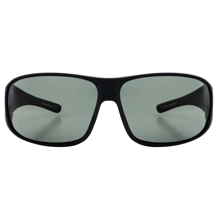 ESP Eyewear Over-the-Glasses Polarized Sunglasses, Large Grey