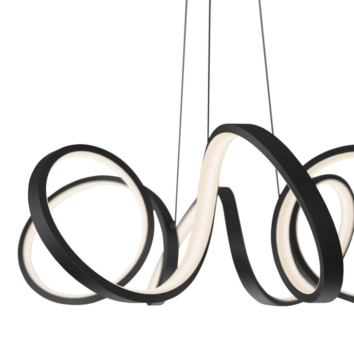 Artika Swirl Ribbon Pendant Light