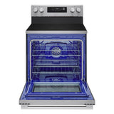 LG 30 in 6.3 cu ft. Stainless Steel Electric Freestanding Range with True Convection and Air Fry