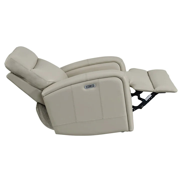 Sora Ridge Top-grain Leather Glider Power Recliner