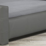 Venice Top Grain Leather Bed