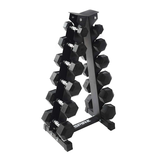 Inspire Fitness 95.2 kg (210 lb.) Dumbbell Set with Stand T3
