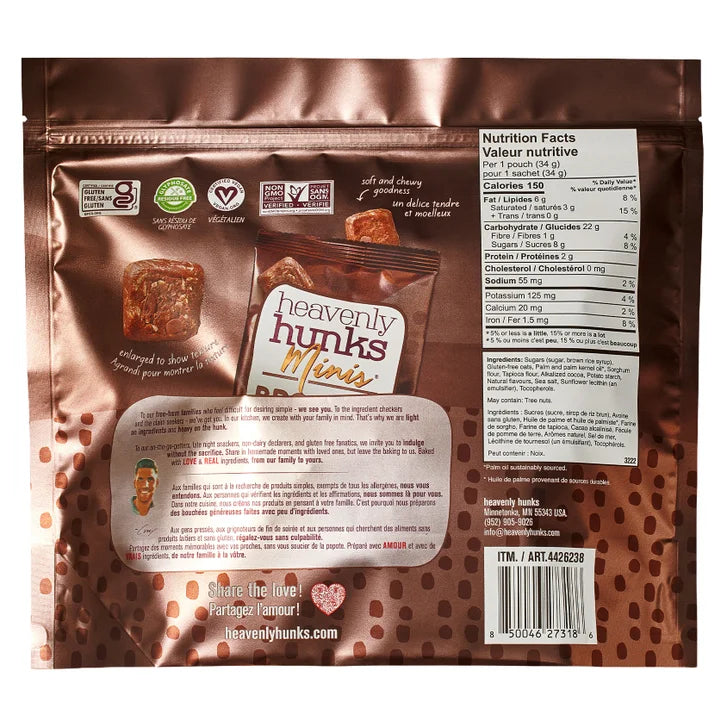 Heavenly Hunks Minis Brownie, 544 g