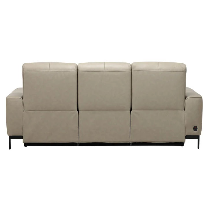 Simon Li - 3 Piece Top Grain Leather Power Reclining Sofa - Zero Gravity