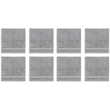 Serene Home Collection Wash Cloth Set, 8-pack