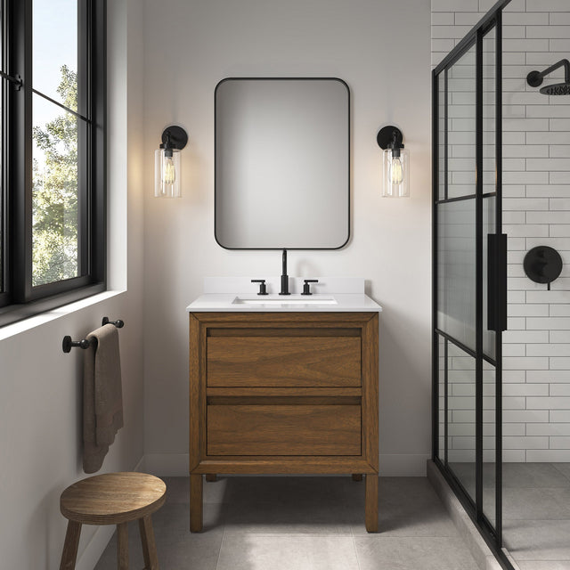 OVE Decors Tino Vanity in Pistachio Finish with Quartz Countertop D9