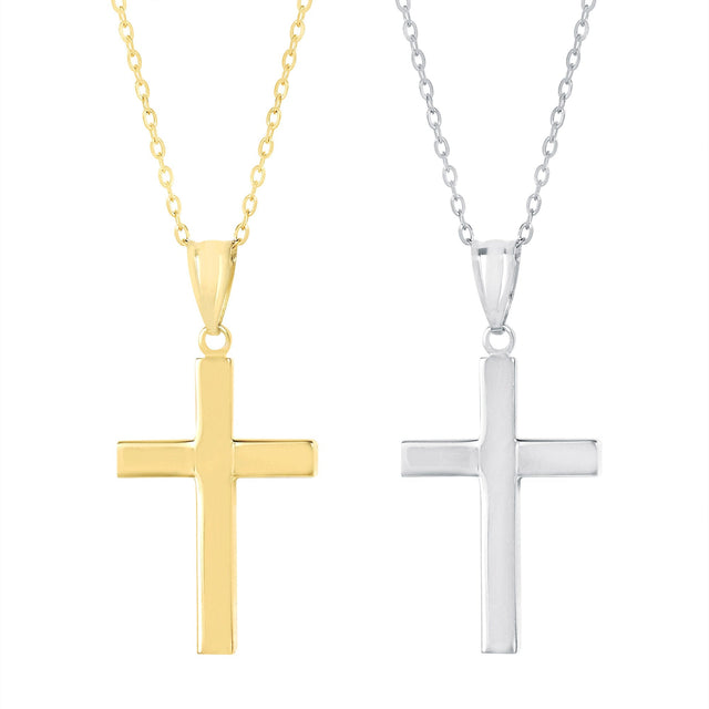 High Polish Cross Pendant G8