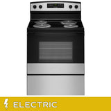 Amana 30 in. 4.8 cu ft. Electric 4 Element Range with Bake Assist