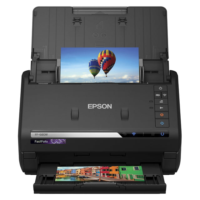 Epson FastFoto FF-680W Wireless High-speed Photo and Document Scanning System A2