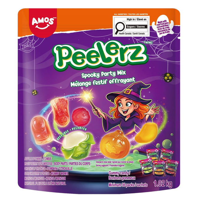 Amos Peelerz Halloween Spooky Party Mix, 1.02 kg A6