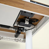 Nico Case 117 cm (46.1 in.) Height Adjustable Lift Desk, Black Frame