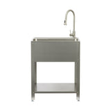 Transform 28 in. Freestanding Utility Sink with Faucet