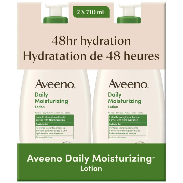 Aveeno Daily Moisturizing Lotion, 2 x 710 mL R0