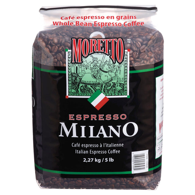 Moretto Milano - Espresso Whole Coffee Beans, 2.27 kg B5