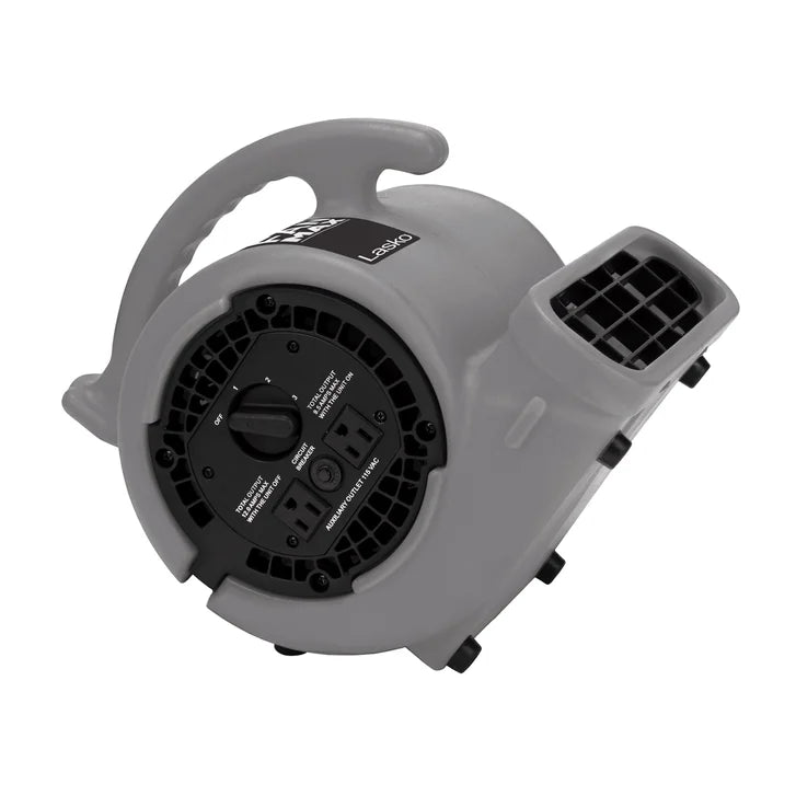 Lasko Super Fan Max 1/5 HP Air Mover - grey