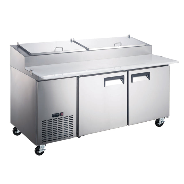 Eurodib 71 in. 2 Door Pizza Prep Table P6