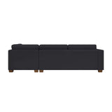 Thomasville Walsen 3-piece Fabric Sectional with Storage Ottoman