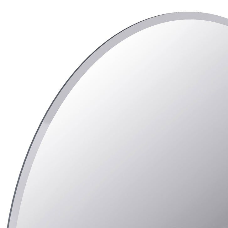 Appollo Avia Modern 76.2 cm (30 in.) Round Frameless Beveled Mirror