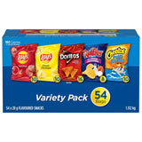 Frito-Lay Flavoured Snacks, Variety Pack, 54 × 28 g
