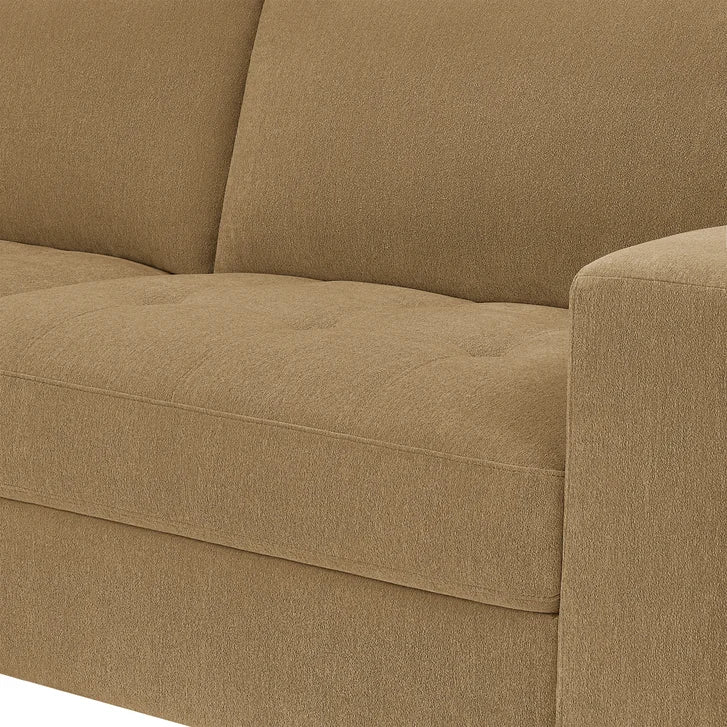 Thomasville Miles 3-piece Left-hand Facing Fabric Sectional with Storage Ottoman