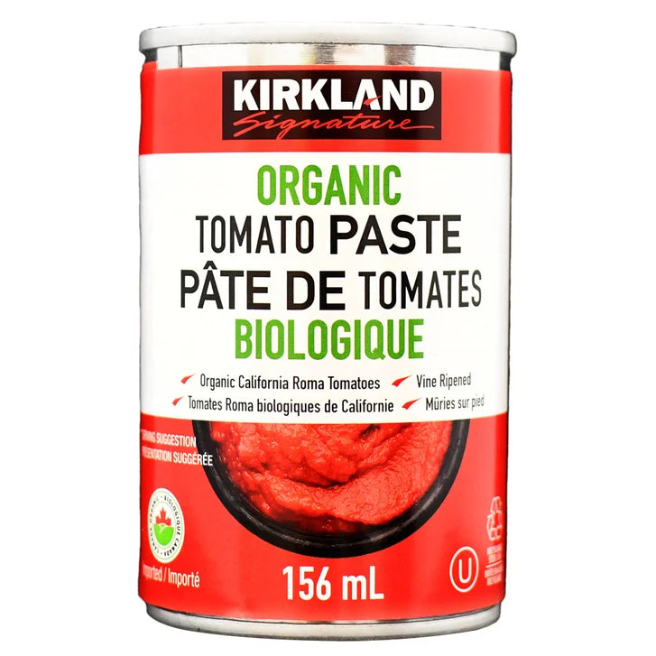 Kirkland Signature Organic Tomato Paste, 12 x 156 mL