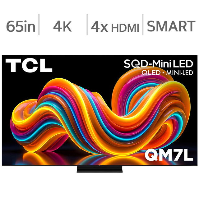 TCL 65" Class - QM7L Series - 4K UHD SQD-Mini LED TV G0