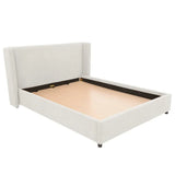 Caroline Upholstered Platform Queen Bed