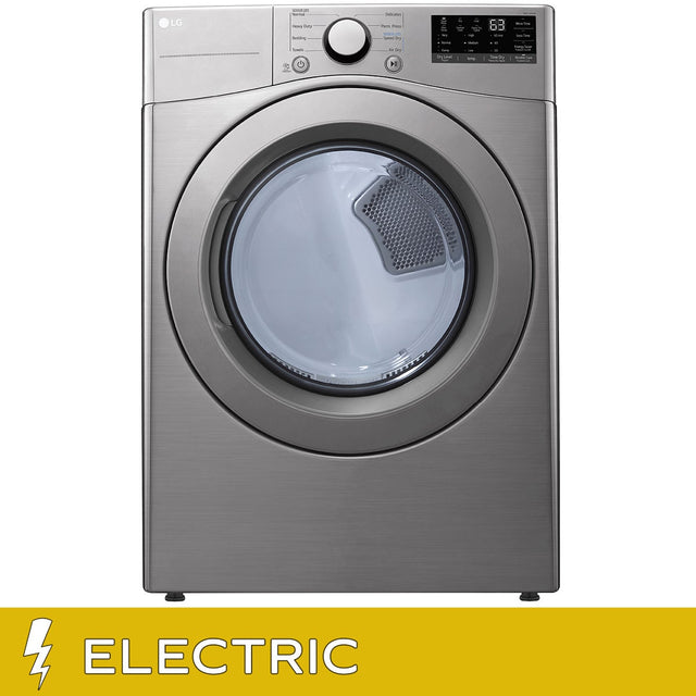 LG 7.4 cu ft. Graphite Steel Electric Ultra Large Capacity Dryer with SmartDiagnosis S9