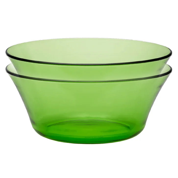 Duralex Lys Tempered Glass Bowls, 2-pack