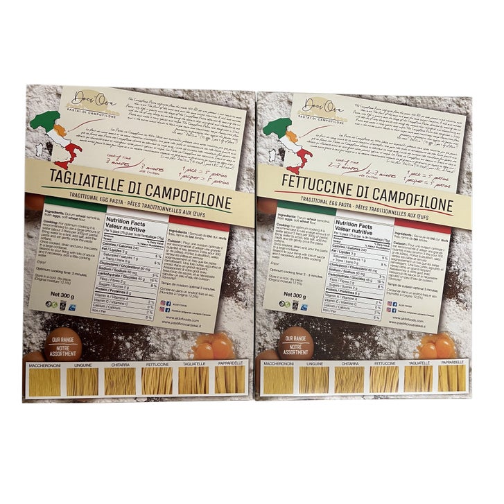 Deci' Ova Campofilone Pasta Variety Pack, 4 × 300 g