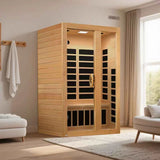 Dynamic Saunas Serena 2-person Low EMF FAR Infrared Sauna