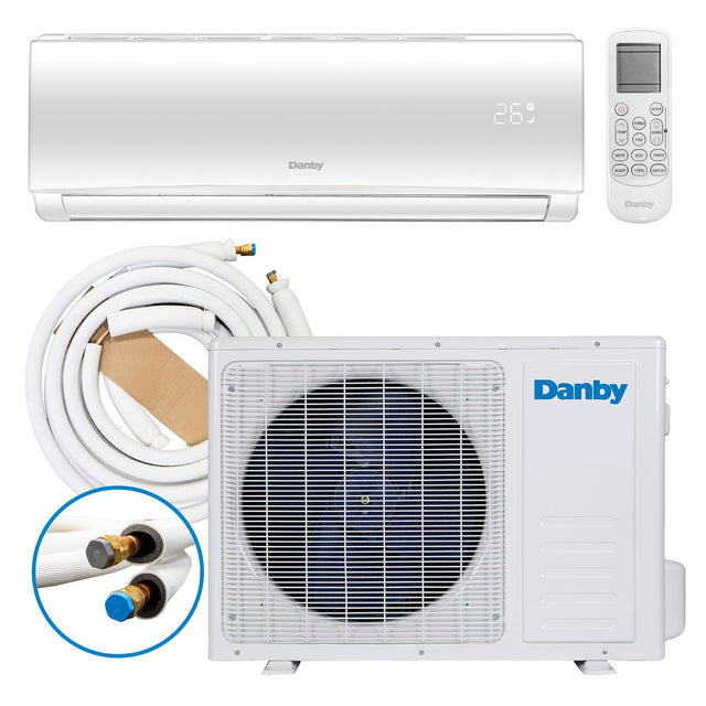 Danby 12,000 BTU SACC Quick Connect Mini-Split Air Conditioner with Heat pump and Variable Speed Inverter X3