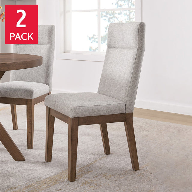 Kaelyn Brown and Grey Dining Chair, 2-pack F0