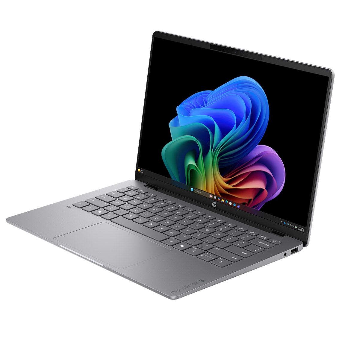 HP OmniBook 3 OLED 14-in Laptop Copilot+ Snapdragon X X1-26-100 - 16GB RAM,1 TB SSD, Qualcomm Adreno Graphics