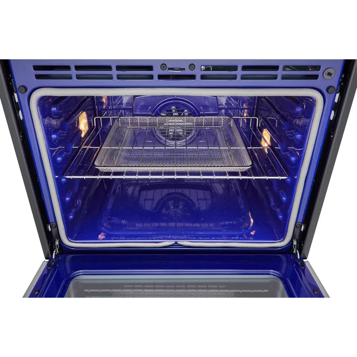 LG 30 in 4.7 cu ft. Stainless Steel Electric Single Door Convection Wall Oven with Air Fry