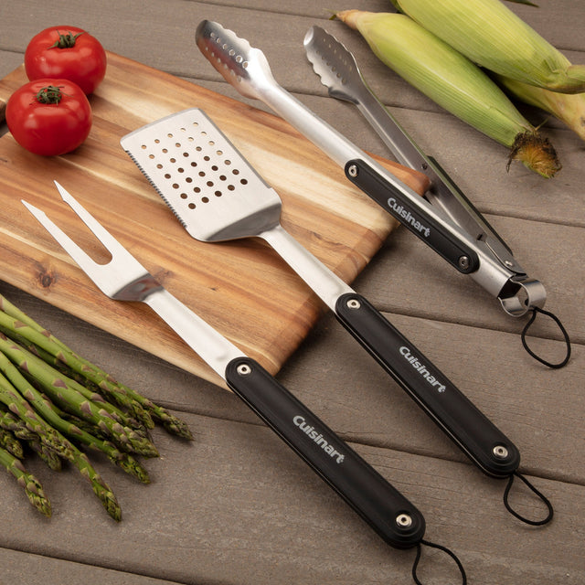 Cuisinart Magnetic BBQ Tool Set, 3-piece B5