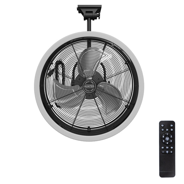 Hunter DualMount 23 in. Garage Fan R0