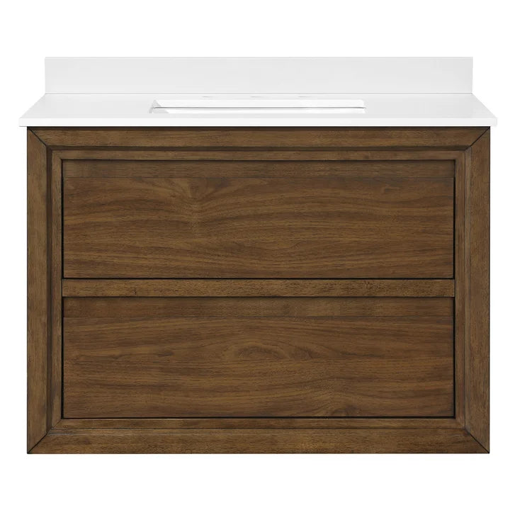 OVE Decors Tino Vanity in Pistachio Finish with Quartz Countertop