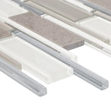 Golden Select Sierra Light Grey Mosaic Wall Tile