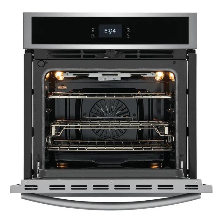Frigidaire Gallery 27 in. 3.8 cu ft. Stainless Steel Single Electric Wall Oven with Total Convection