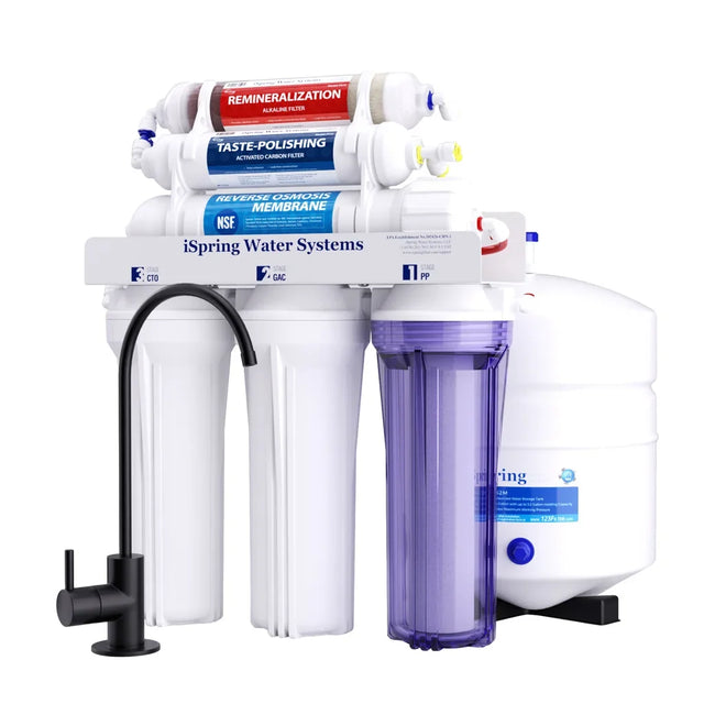 iSpring 6-stage Reverse Osmosis Water Filtration System J3