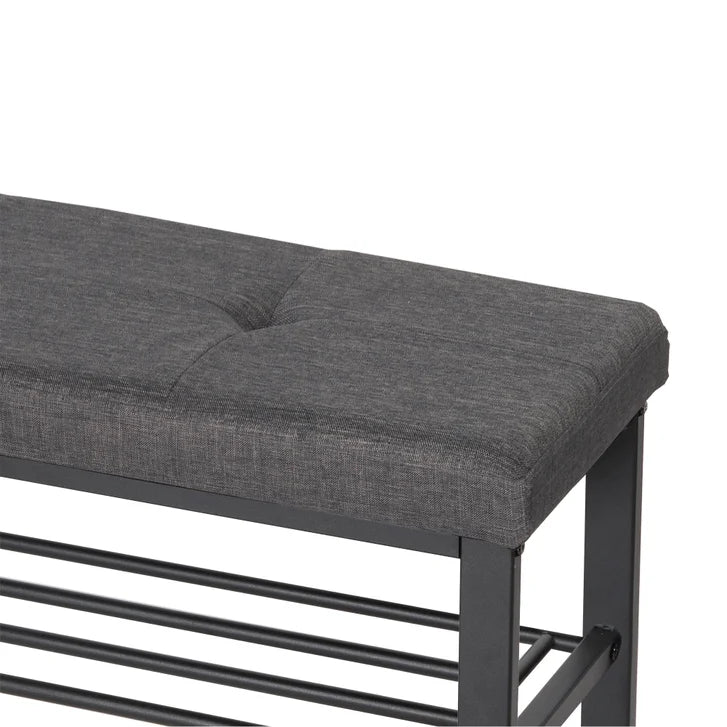 Neatfreak Fabric Upholstered Shoe Storage Bench