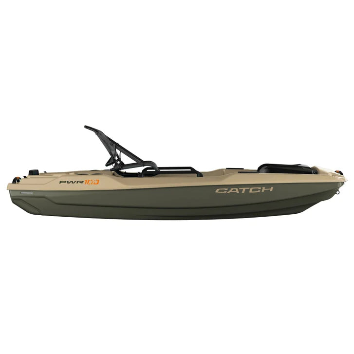 Pelican - Catch PWR 100, Fishing Kayak, with Emergency Paddle