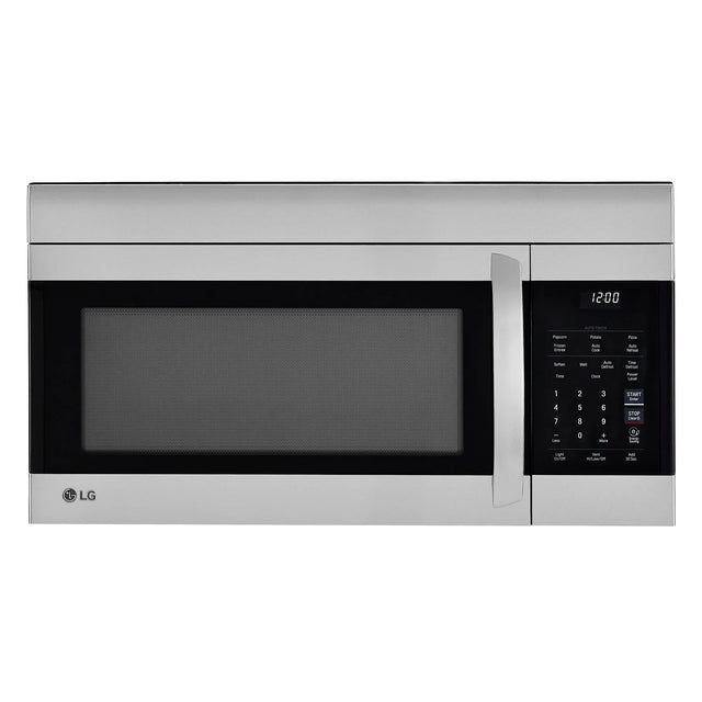 LG 1.7 cu. ft. Stainless-steel Over-the-range Microwave with EasyClean Interior F1