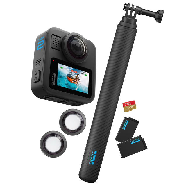 GoPro MAX2 8K 360 Action Camera Bundle G3